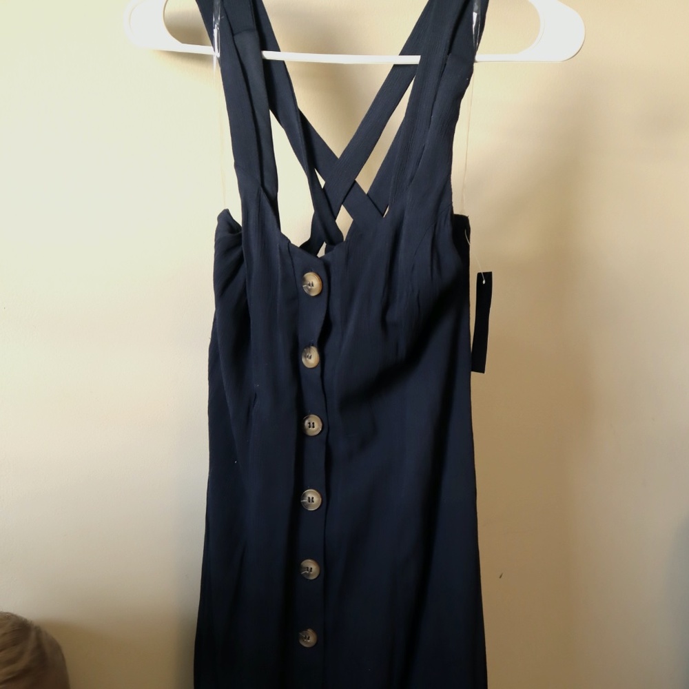 blue tank sundress